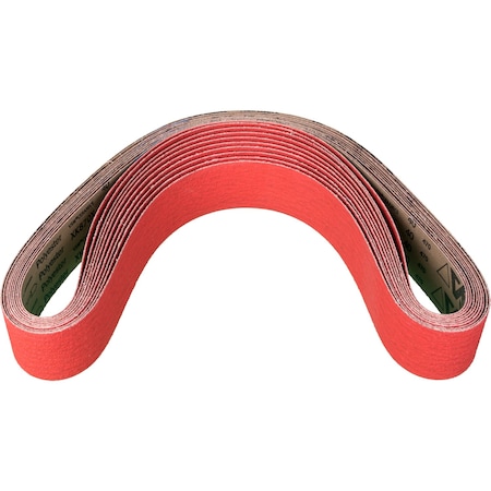 Pferd Coated Belt, Co-Cool, 2-1/2"x60", 40 Grit, 2-1/2" W, 60" L, Coated, Ceramic Oxide, 40 Grit 49616